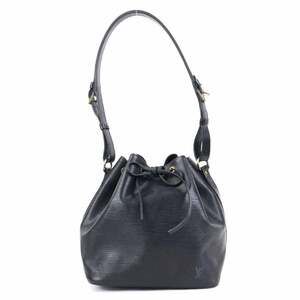 Louis Vuitton Shoulder Bag Epi Leather Black